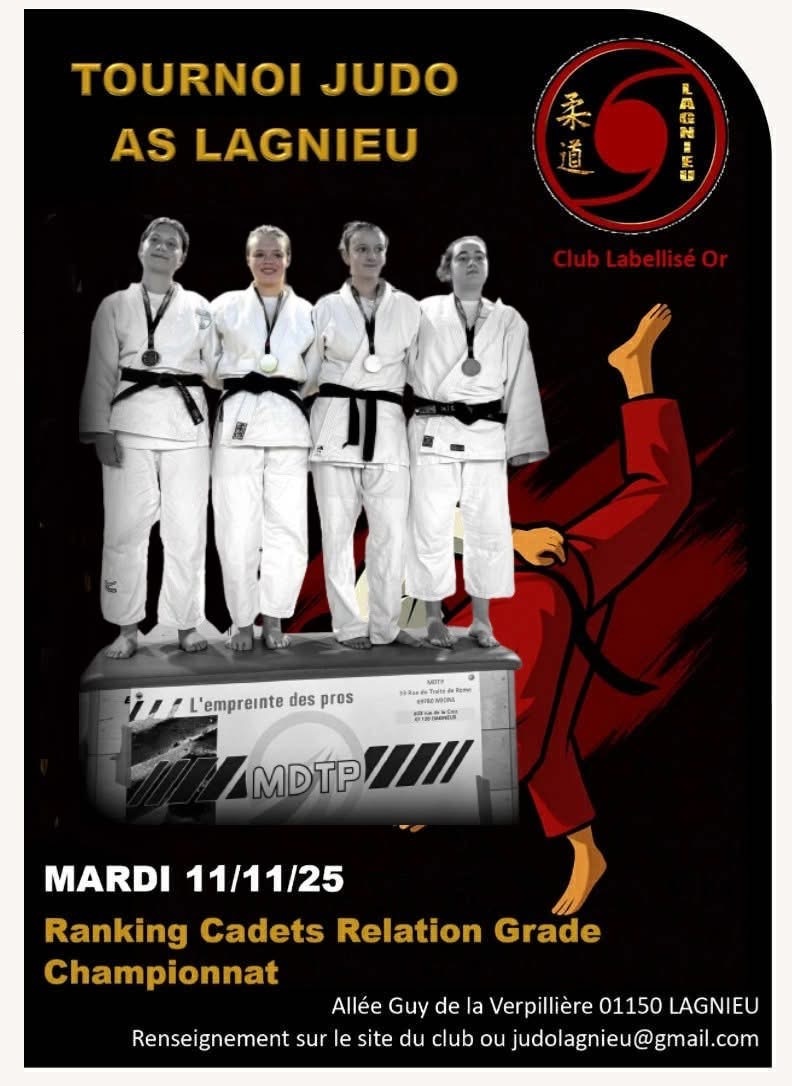 Tournoi de LAGNIEU (01) Elina MARESCOT en OR !!