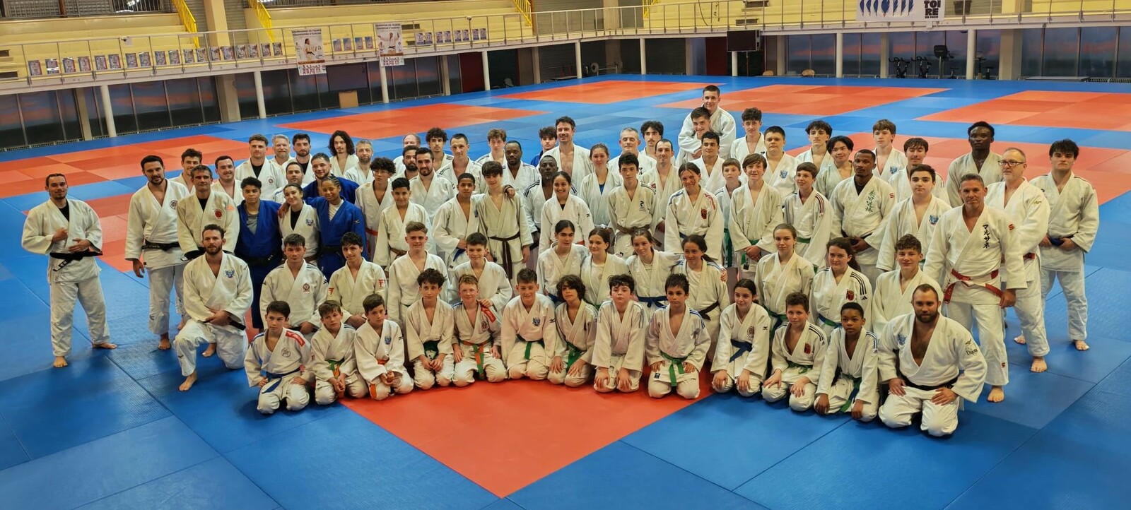 ENTRAINEMENT DE MASSE AVEC LE JUDO CLUB DIJONNAIS