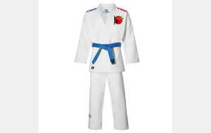 Judogi MIZUNO KEIKO 2 Broderie tricolore NOUVEAUTE 2024 ASVBD JUDO