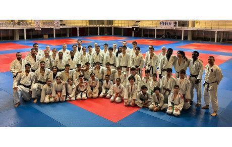 ENTRAINEMENT DE MASSE AVEC LE JUDO CLUB DIJONNAIS